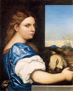 塞巴斯蒂亞諾 德爾 皮翁博 Salome with the Head of John the Baptist